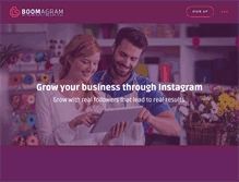 Tablet Screenshot of boomagram.com